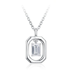 Kingsford Moissanite Necklace