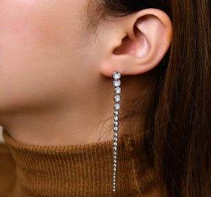 Isle Drop Moissanite Earring