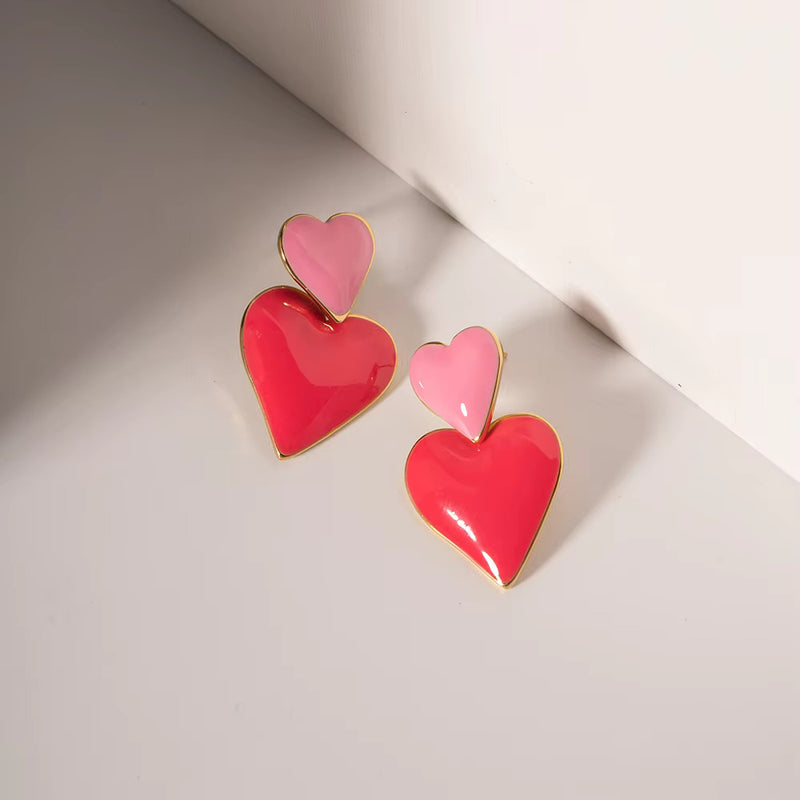 My Valentine Heart Earring