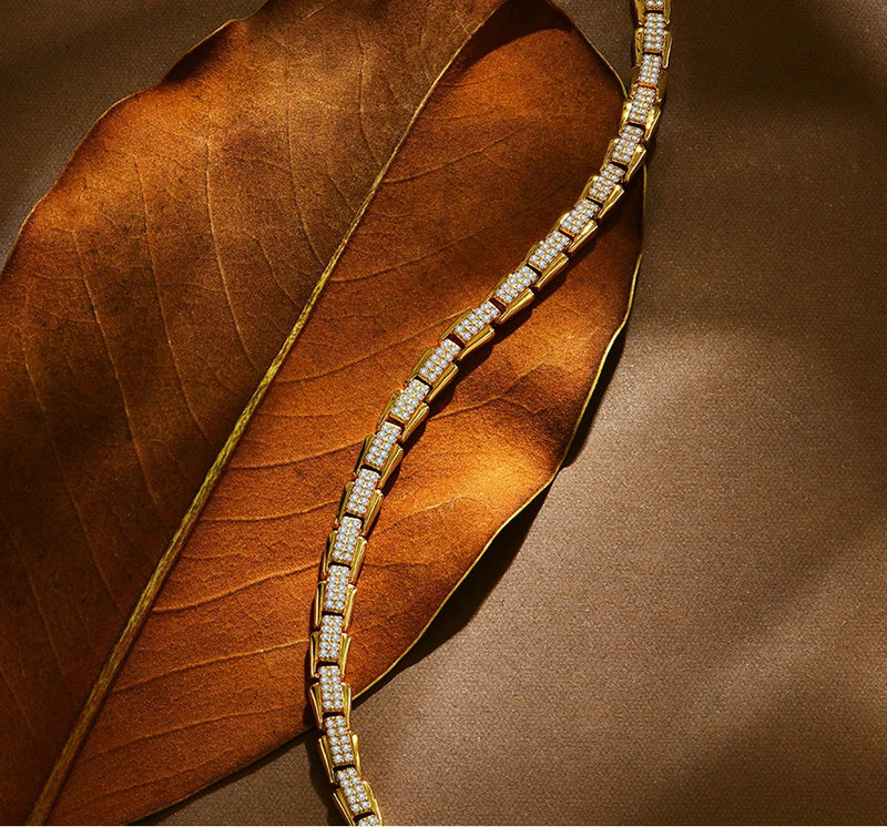 Corfu Moissanite Tennis Bracelet