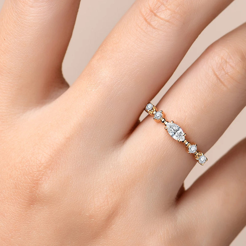 Norway Moissanite Ring