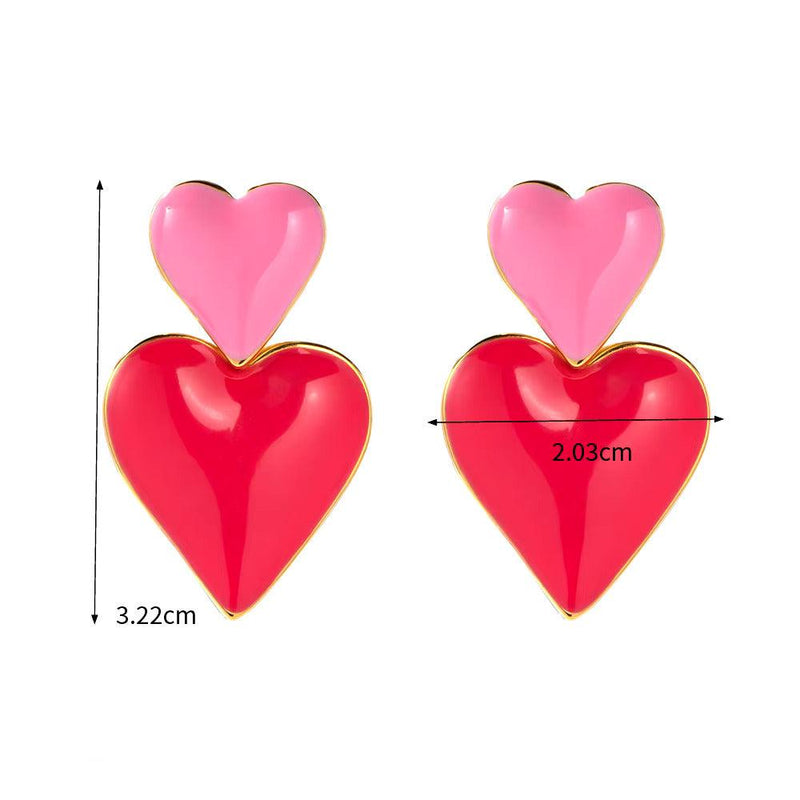 My Valentine Heart Earring