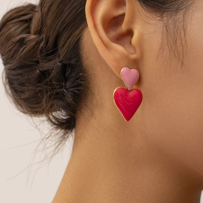 My Valentine Heart Earring