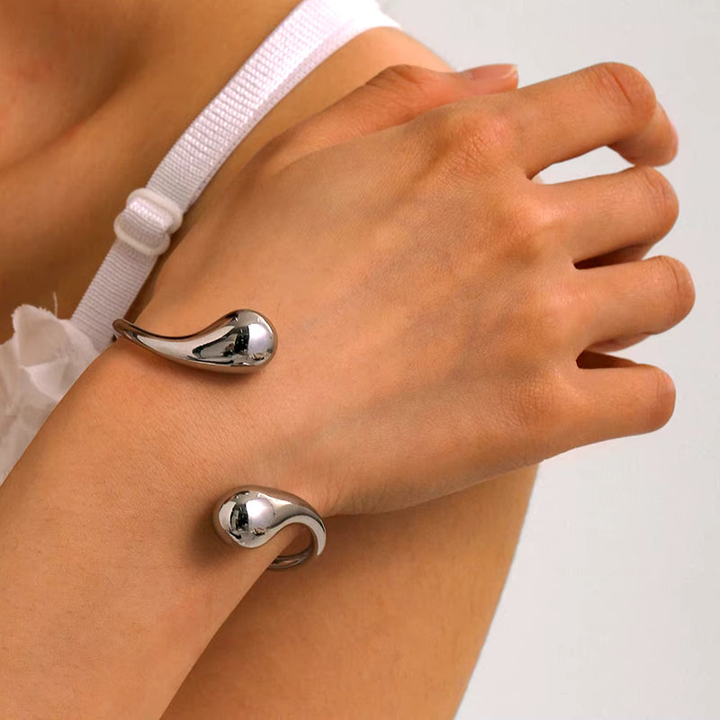 Droplet Cuff Bracelet