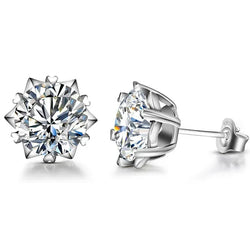 Savannah Moissanite Studs