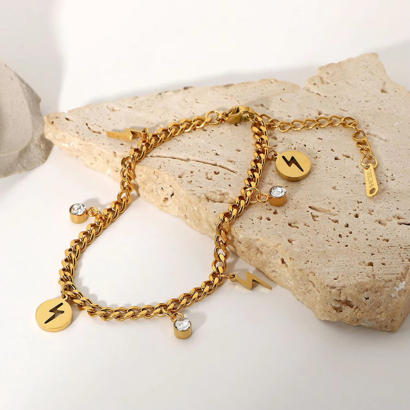 Lightning Charm Bracelet