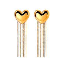 Heart on Fire Earring