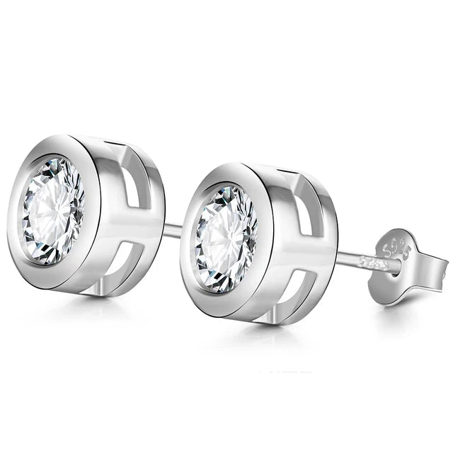 Vichy Moissanite Earring