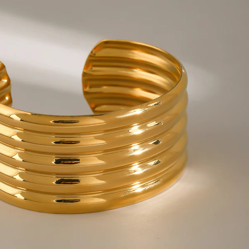 Layer Cuff Bangle