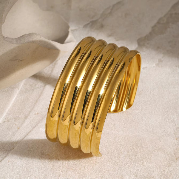 Layer Cuff Bangle