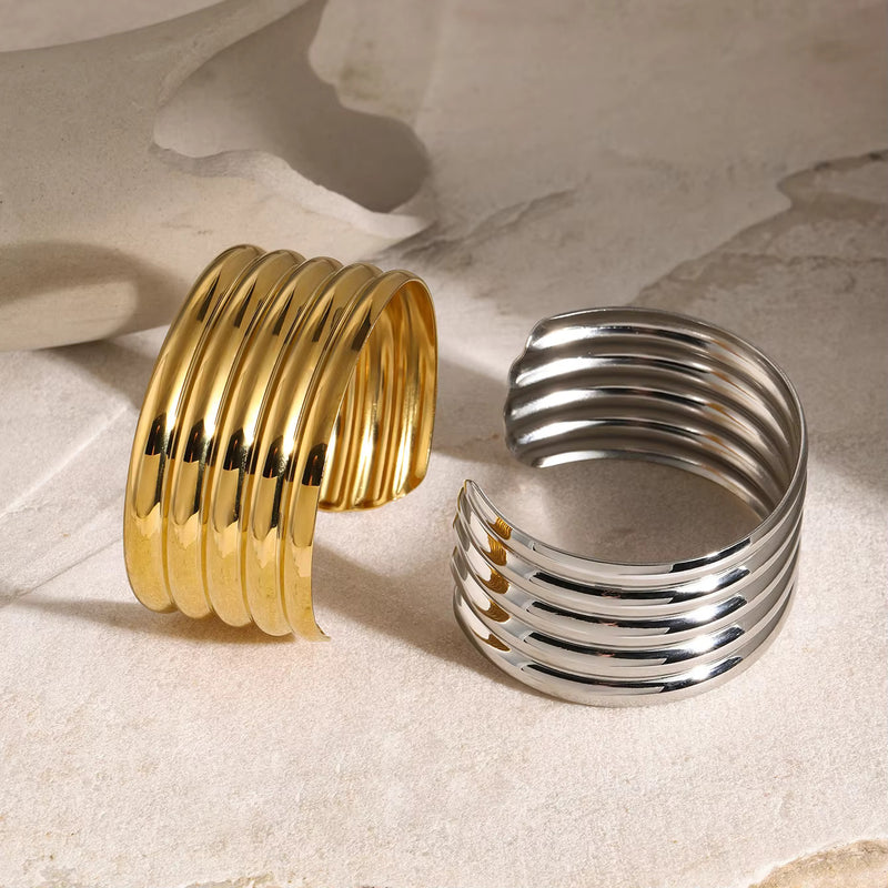 Layer Cuff Bangle