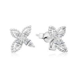 Capri Moissanite Stud Earring