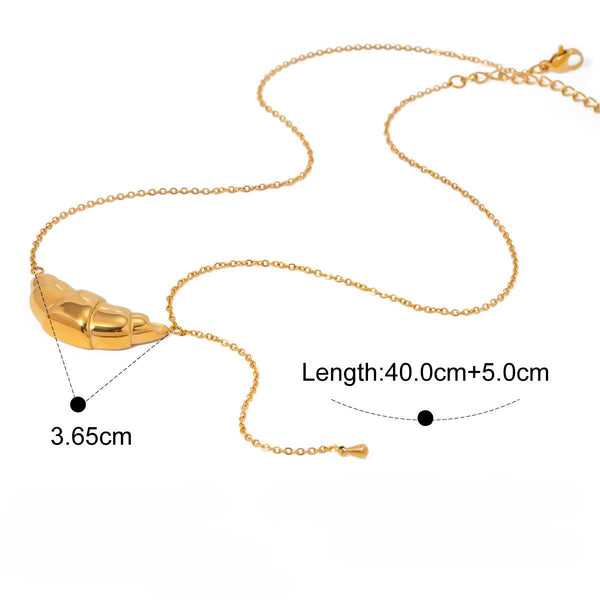 Croissant Necklace