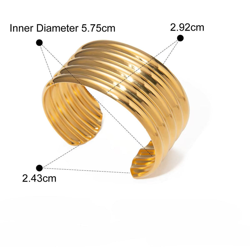 Layer Cuff Bangle