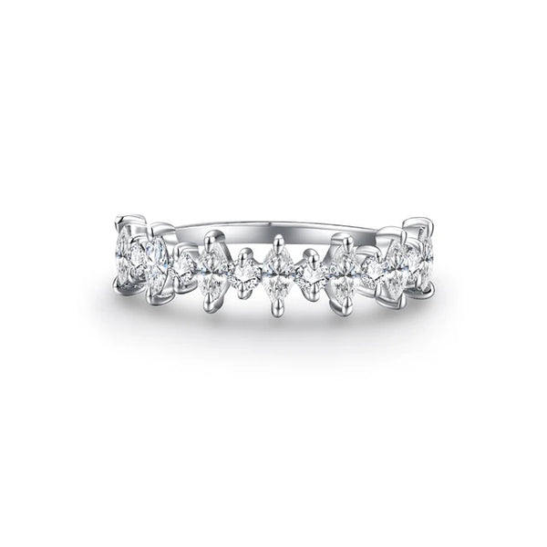 New York Marquise Moissanite Ring