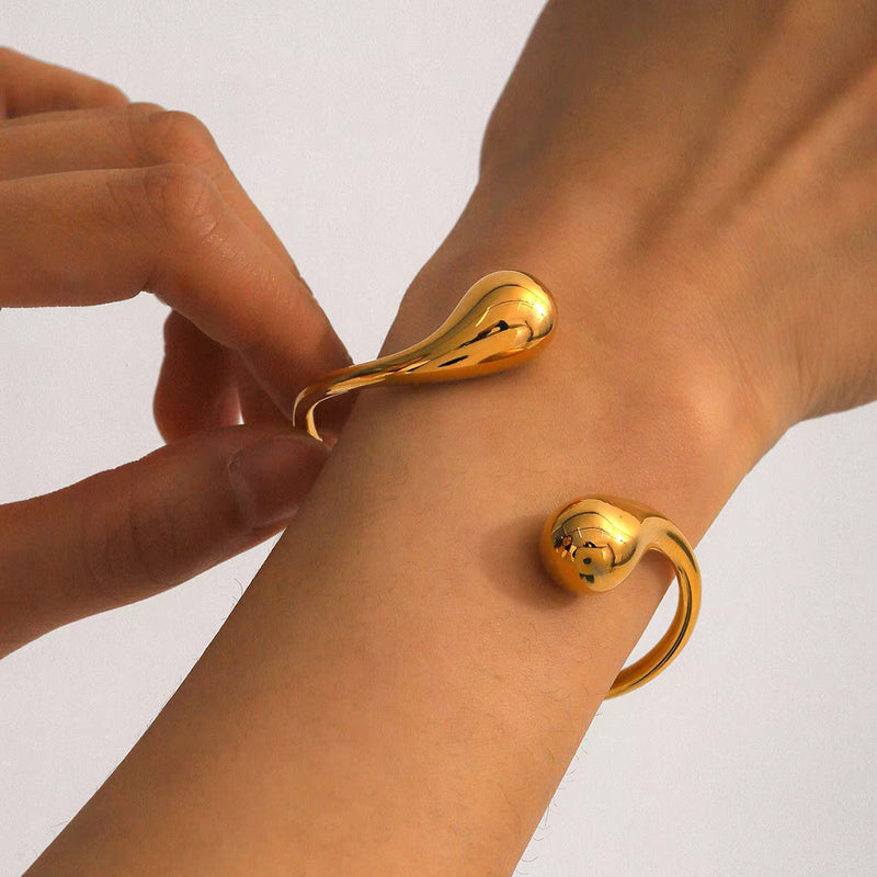 Droplet Cuff Bracelet