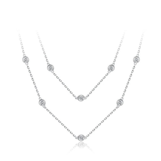 Barcelona Moissanite Necklace