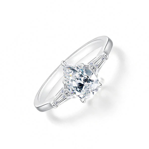 Bergen Moissanite Ring