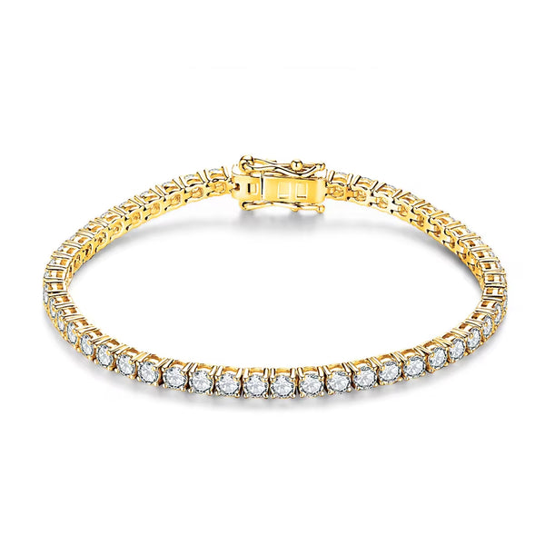 The Classic Tennis Moissanite Bracelet