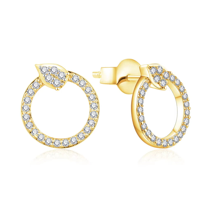 Pula Moissanite Earring