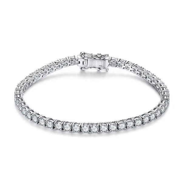 The Classic Tennis Moissanite Bracelet