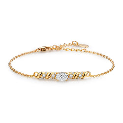 Budapest Rope Moissanite Bracelet