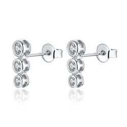 Ascot Moissanite Earring