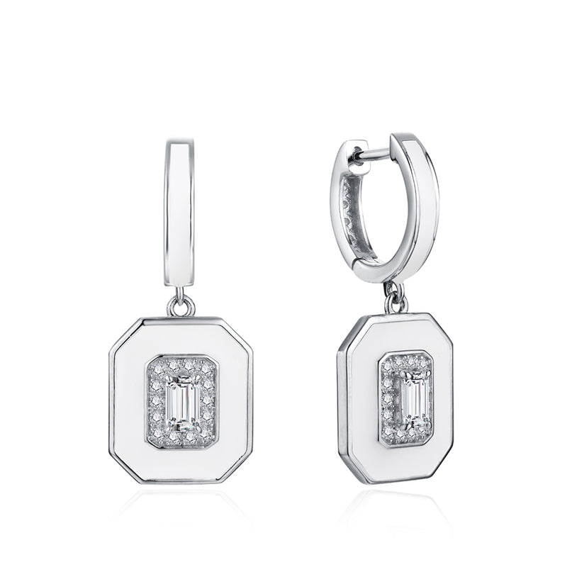 Marlow Moissanite Earring